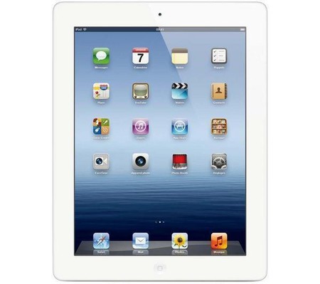 Apple iPad 4 64Gb Wi-Fi + Cellular белый - Новокуйбышевск