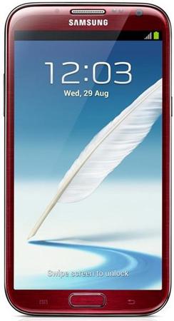 Смартфон Samsung Galaxy Note 2 GT-N7100 Red - Новокуйбышевск