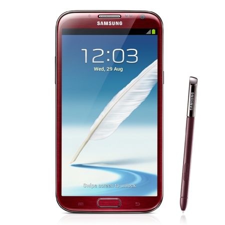 Смартфон Samsung Galaxy Note 2 GT-N7100ZRD 16 ГБ - Новокуйбышевск